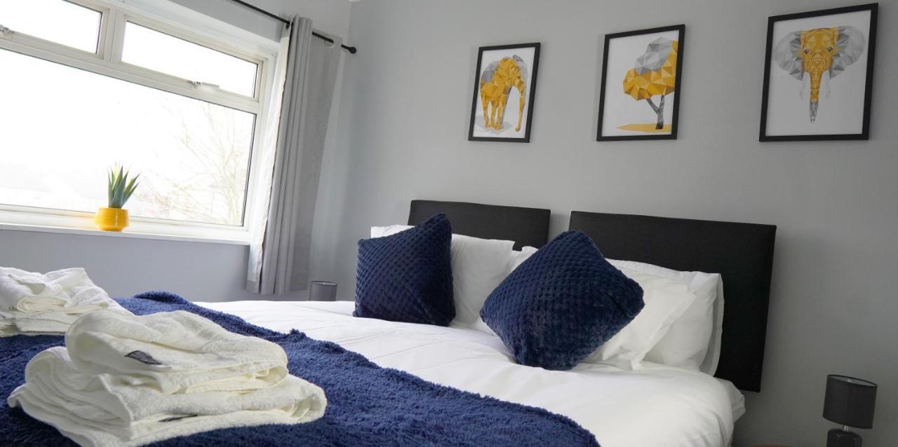 Portobello House - Four Bedroom House Perfect For Contractors - Sleeps 6 - Free Parking Wolverhampton Eksteriør billede