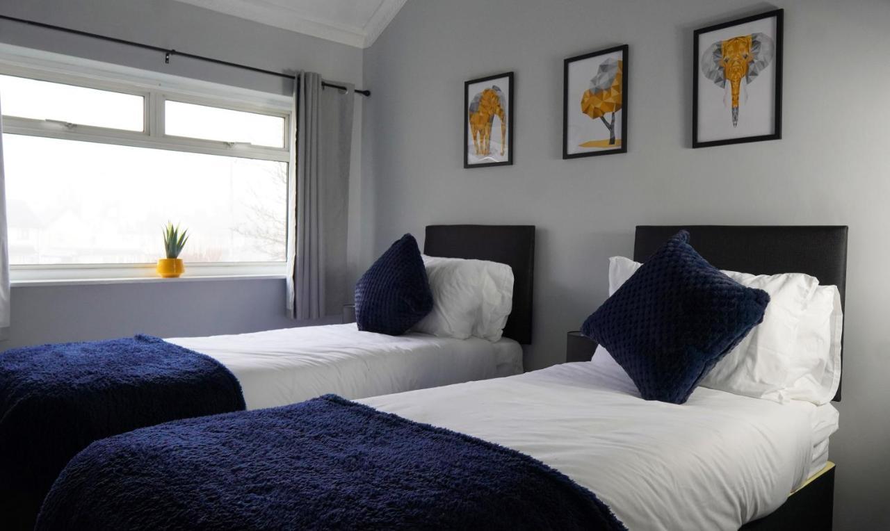 Portobello House - Four Bedroom House Perfect For Contractors - Sleeps 6 - Free Parking Wolverhampton Eksteriør billede